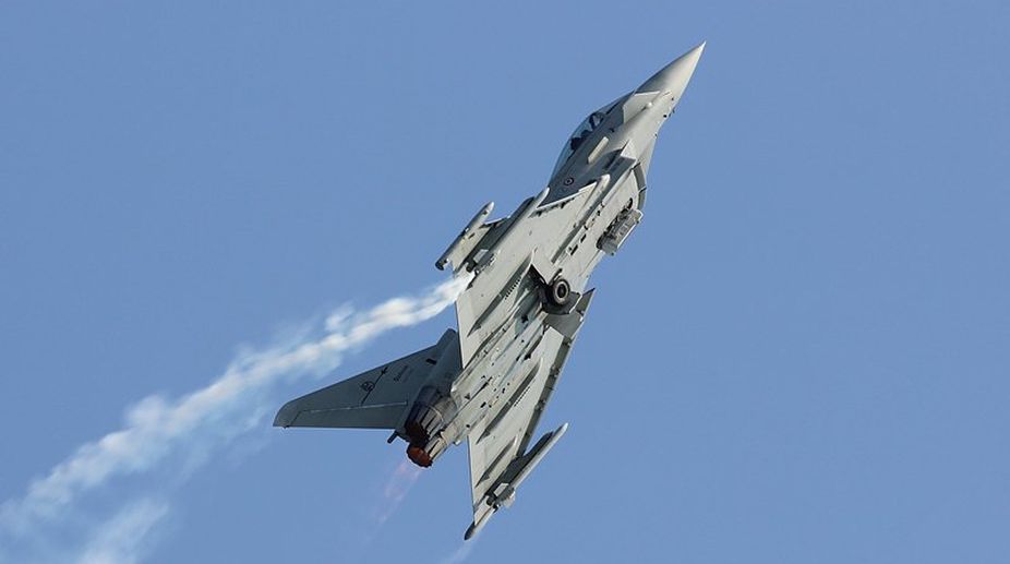 Military plane crashes in Italy air show