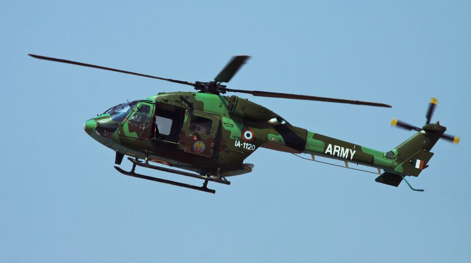 3 Army soldiers fall from chopper as slithering exercise goes wrong