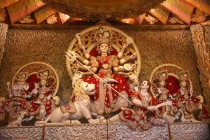 It’s all about being traditional at Delhi’s oldest Durga Puja