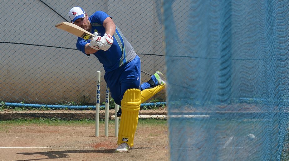 Finch aggravates calf injury ahead of first ODI