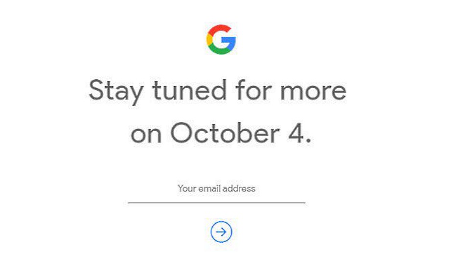 Google Pixel 2 set to launch on October 4, event scheduled