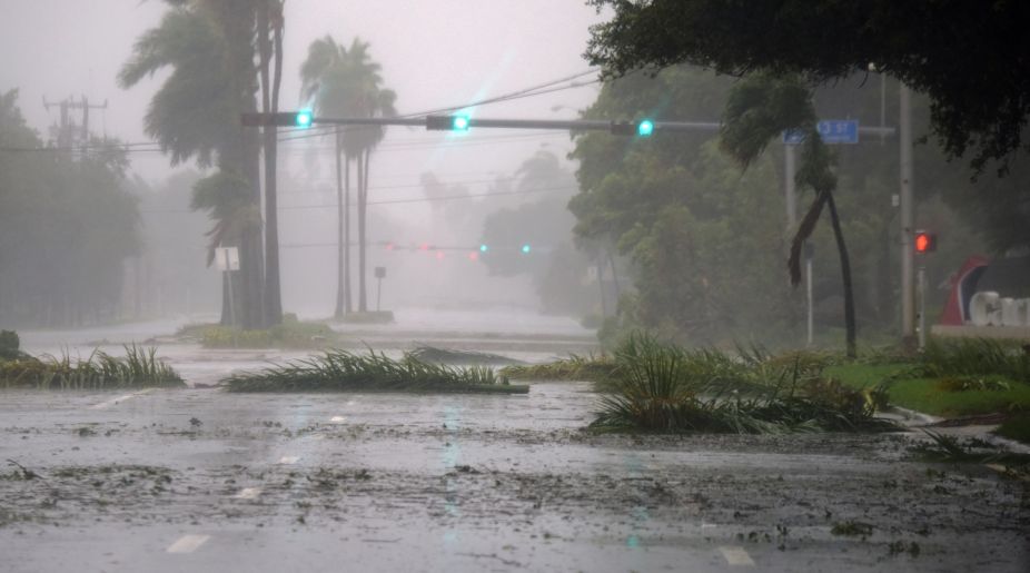 Hurricane Irma climbs Florida coast, dangerous storm surges feared