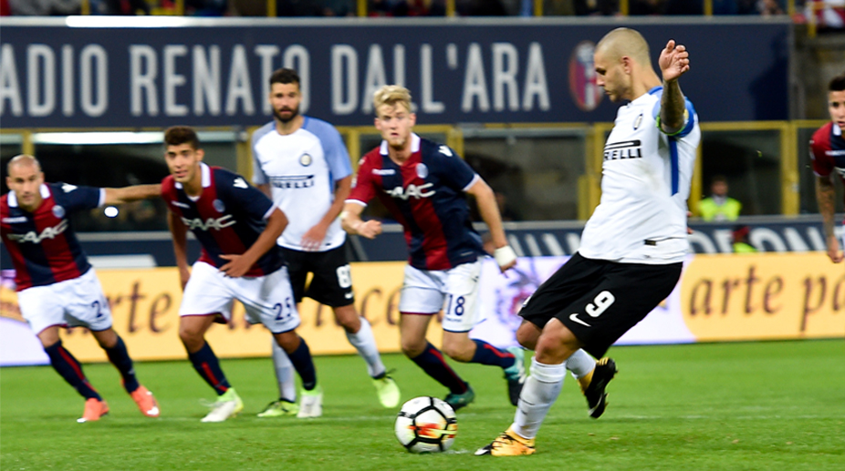 Serie A: Mauro Icardi rescues Inter at Bologna