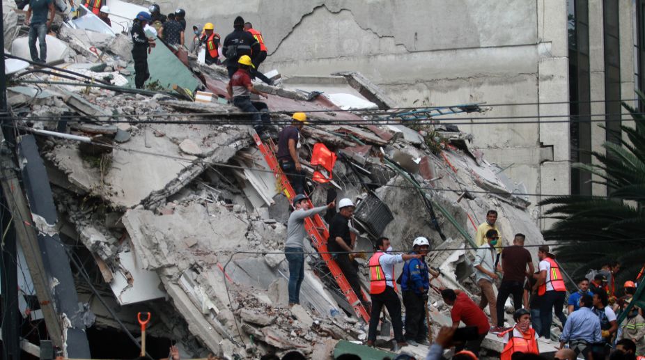 Mexico unveils website to channel help to quake victims