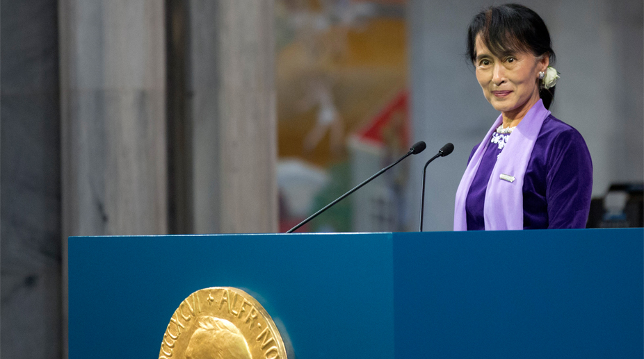 Canada’s Trudeau urges Suu Kyi to end Myanmar violence