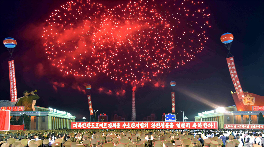 North Korea celebrates nuclear test