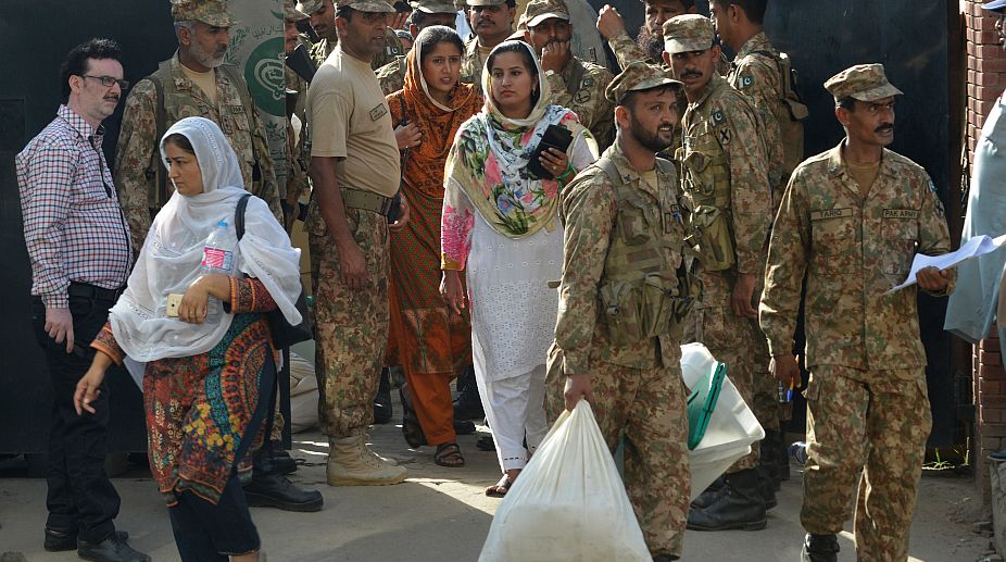 Voting underway in Pakistan for seat vacated by Nawaz Sharif