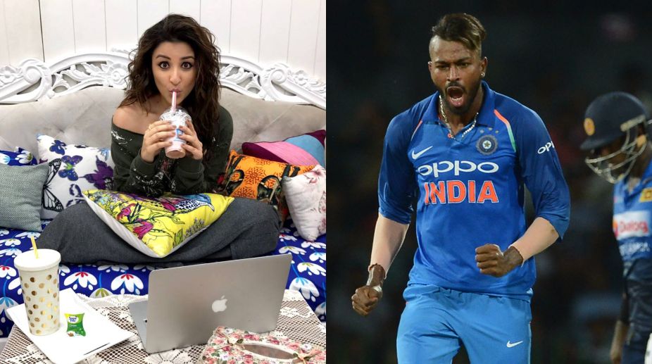 For Parineeti ‘love is in the air’; for Pandya, it’s anger!