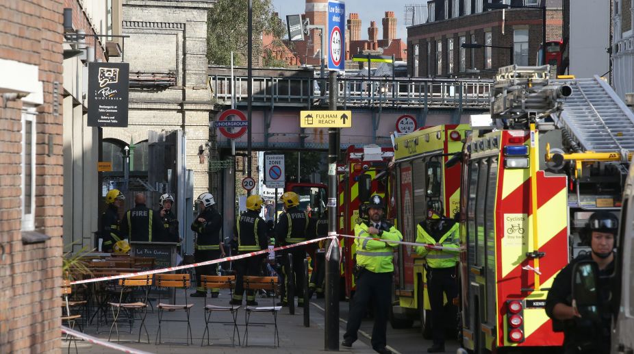 22 injured in ‘terrorist incident’ on London underground train