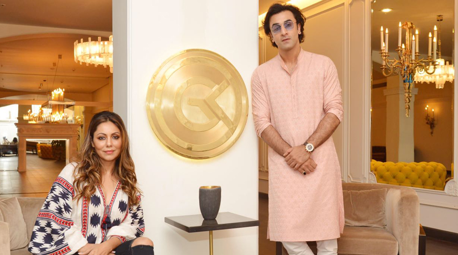 Ranbir Kapoor visits ‘Gauri Khan Designs’