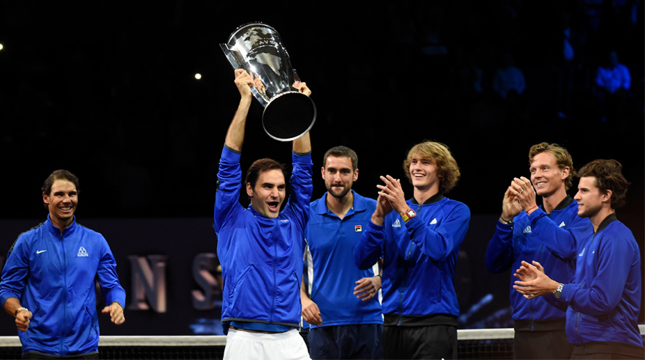 Roger Federer leads Europe to maiden Laver Cup title