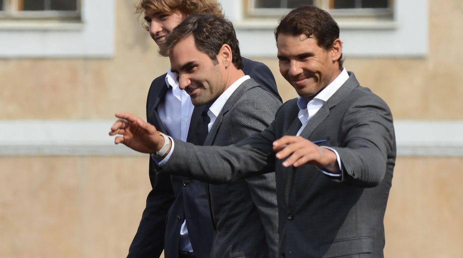 Roger Federer, Rafael Nadal relish teaming up at Laver Cup