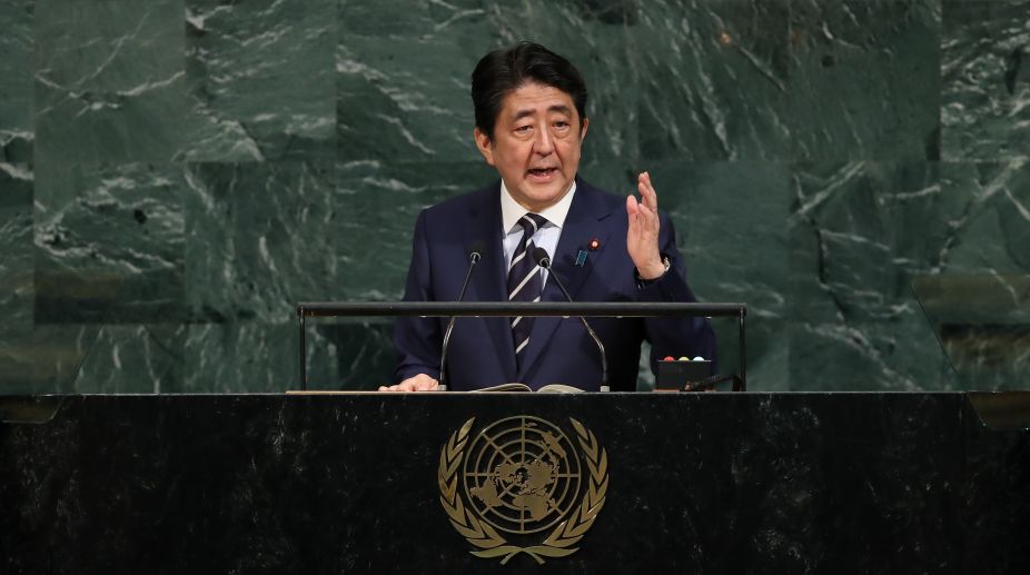Japanese PM sends offering to Yasukuni Shrine