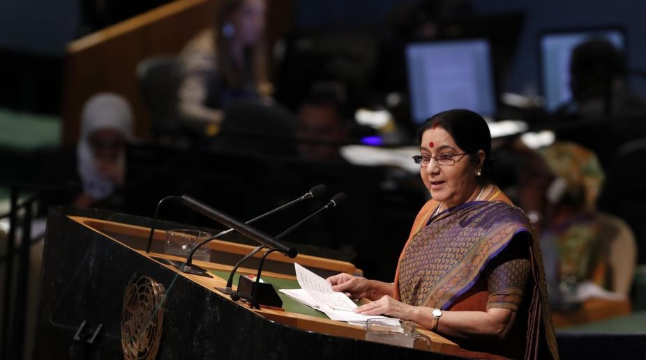 PM Modi, Shah laud Sushma for slamming Pak; Rahul posts ‘thank you’ barb