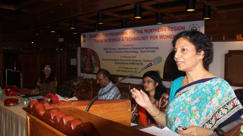 Involve women in science, research activities