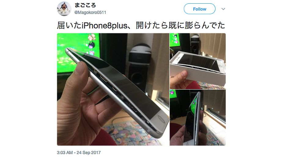 After iPhone 8 Plus, now iPhone 8 battery swelling reported in U.S.