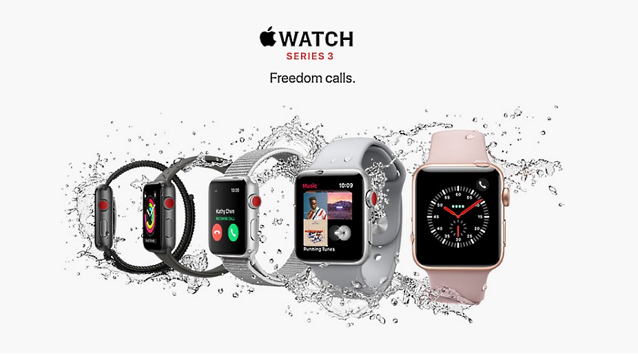 The Apple Watch Series 3 comes with LTE connectivity