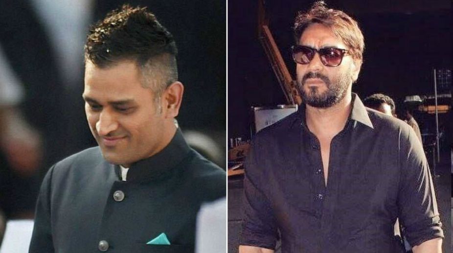 Dhoni, Ajay Devgn urge people to overcome fear