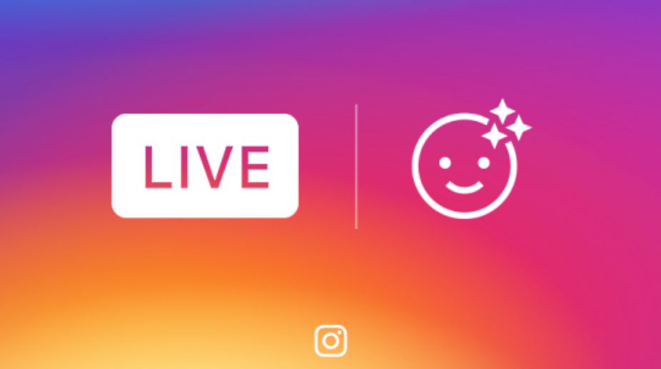 Instagram now adds face filters to live video broadcasts too