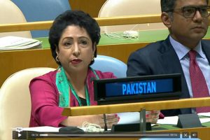 Pakistan invokes Arundhati Roy to attack Sushma Swaraj’s UN speech