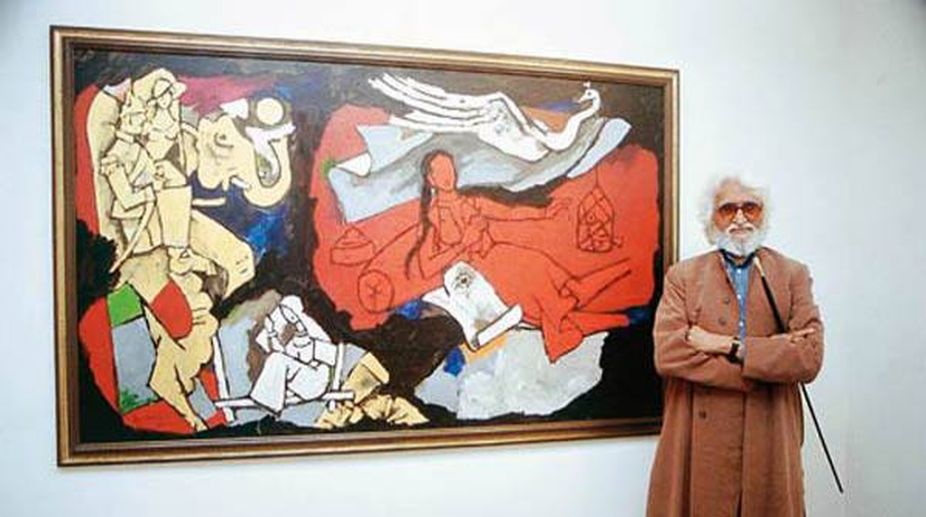 Five decades of friendship with M F Husain