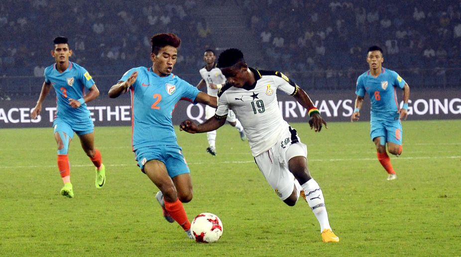 Ghana pulverize India 4-0 to stay alive in U-17 WC