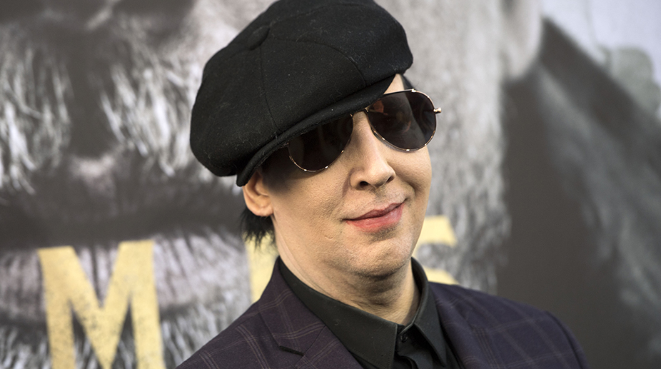 Mid-performance mishap,Marilyn Manson hospitalised