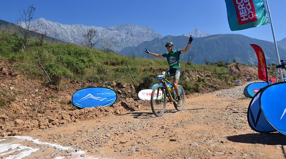 Spain’s Adria Noguera wins MTB Himalaya mountain biking rally