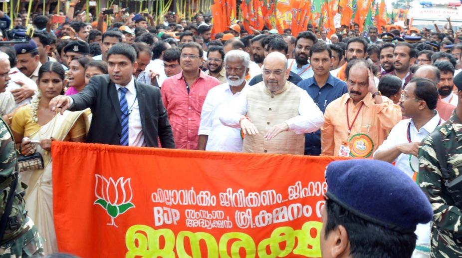 Amit Shah skips yatra in Kerala CM’s hometown