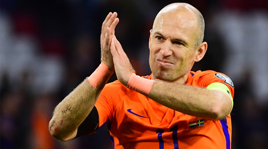 Arjen Robben retires from Netherlands duty