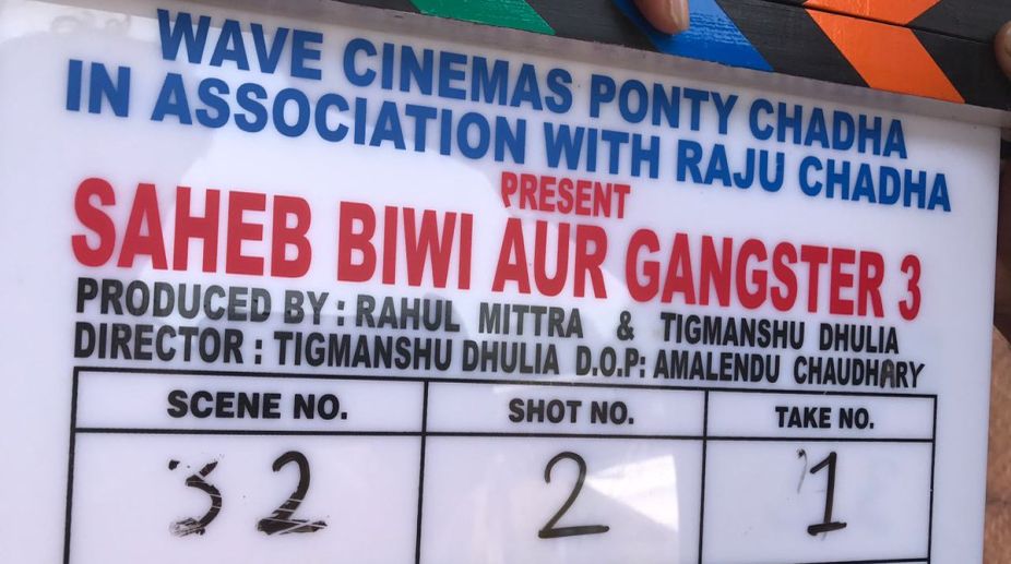 First schedule of ‘Saheb Biwi Aur Gangster 3’ wrapped up