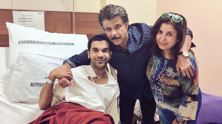Anil Kapoor visits ailing Rajkummar Rao in hospital