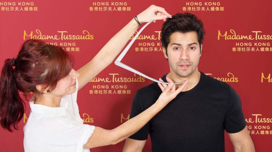 Varun Dhawan gets his wax statue at Madame Tussauds Hong Kong