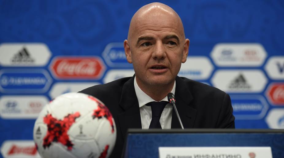 FIFA boss Gianno Infantino vows racism crackdown at Russia’s World Cup