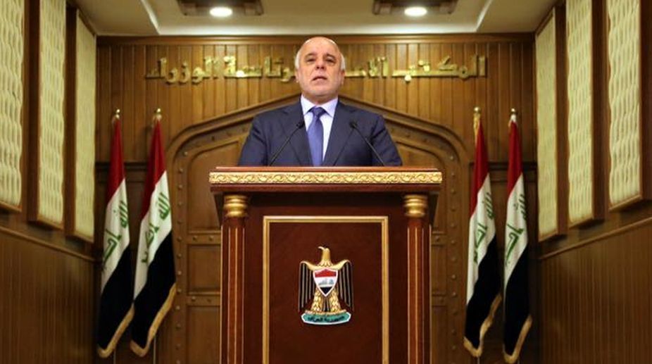 Iraqi PM calls for joint administration with Kurds for disputed areas