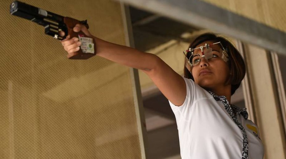 Sidhu strikes gold, Deepak wins bronze in Commonwealth shooting