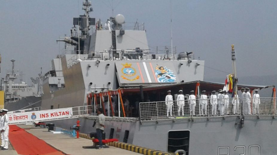 Defence Minister Sitharaman commissions INS Kiltan