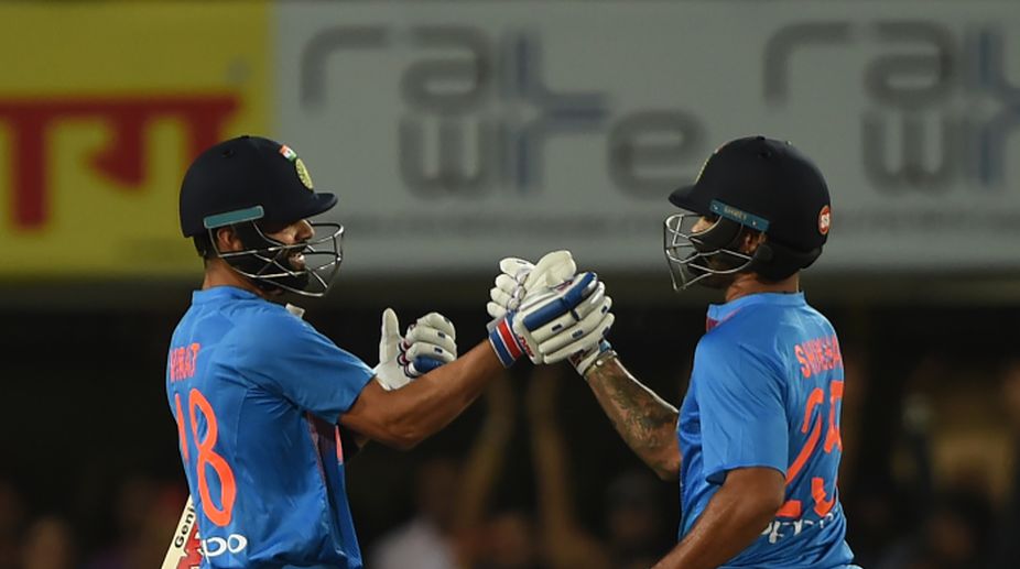 Ranchi T20I: Dhawan, Kohli guide India to 9-wicket win over Australia