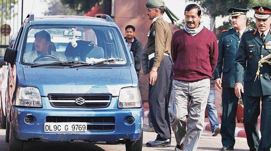 Delhi CM Arvind Kejriwal’s WagonR car stolen from outside secretariat; AAP blames LG