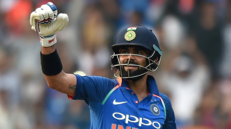 1st ODI: Kohli surpasses Ponting with 31st ton, only behind Tendulkar