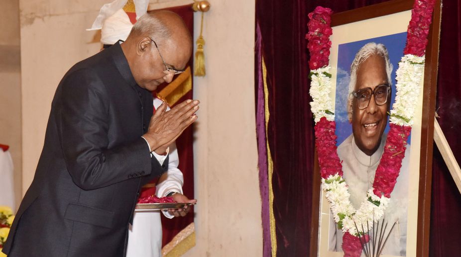 President pays tributes to KR Narayanan on his birth anniversary 