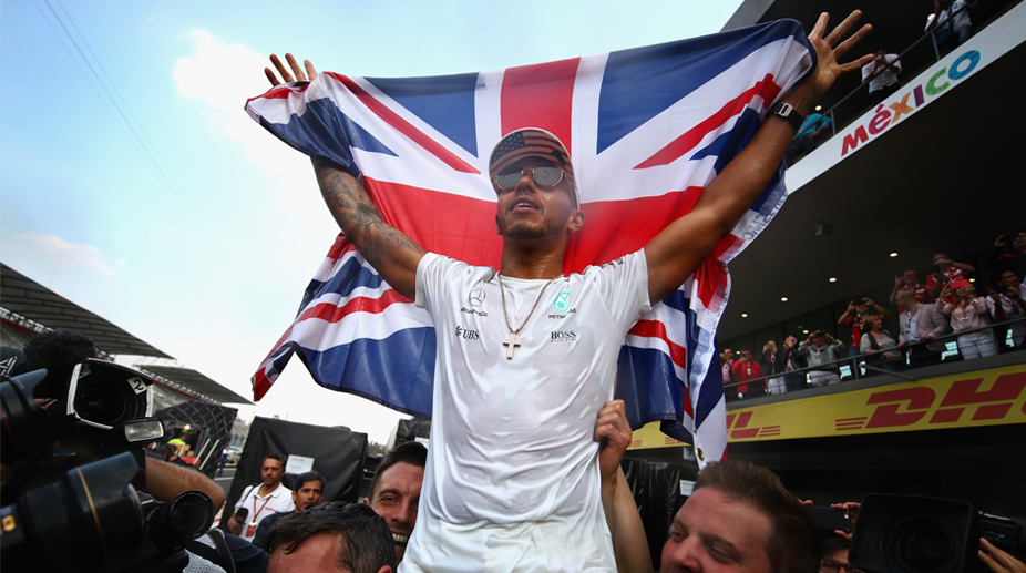 Lewis Hamilton thanks team, fans on Instagram after sealing 4th world title