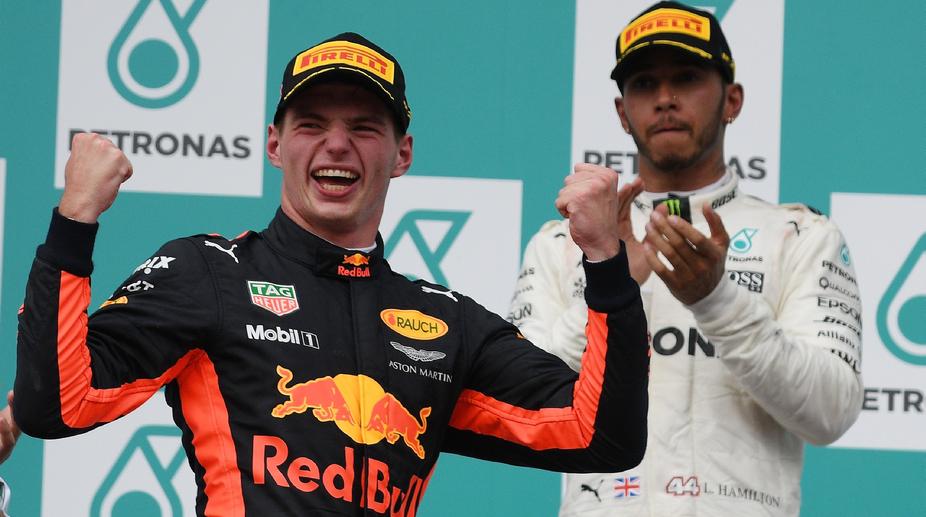 Max Verstappen beats Lewis Hamilton to win Malaysian GP