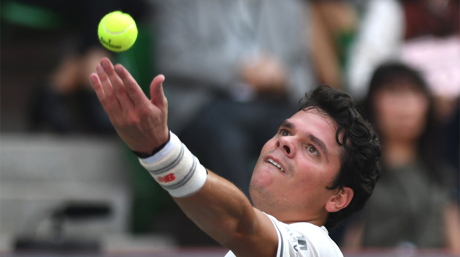 Japan Open: Milos Raonic hammers Viktor Troicki on tennis return