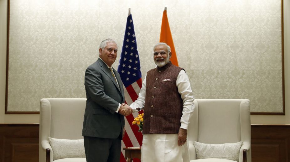 Tillerson’s visit to India highlights emerging alliance