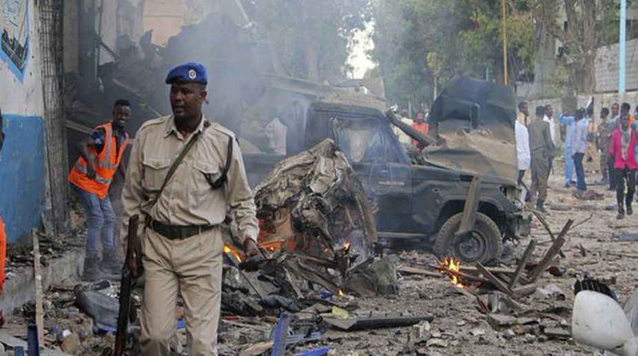 13 dead, more than 16 wounded in Mogadishu hotel blast