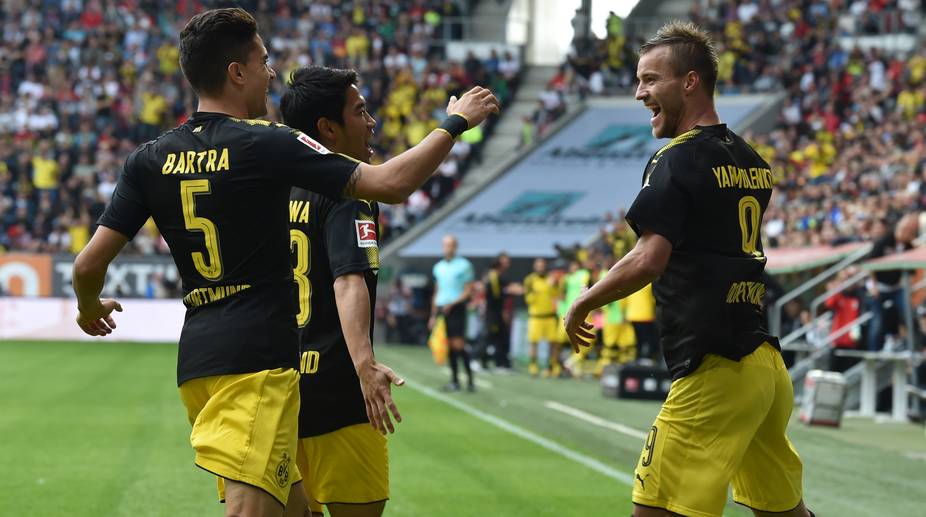 Dortmund remain atop the standing in German Bundesliga
