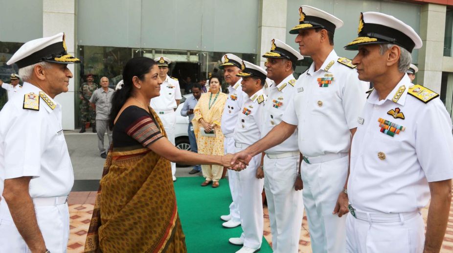 Sitharaman compliments Indian Navy for securing nation