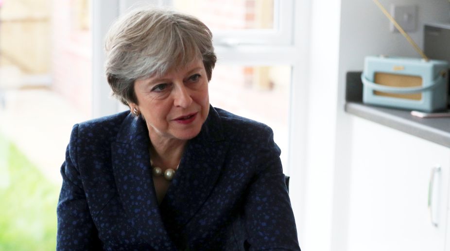 British PM urges EU to move quickly on Brexit talks