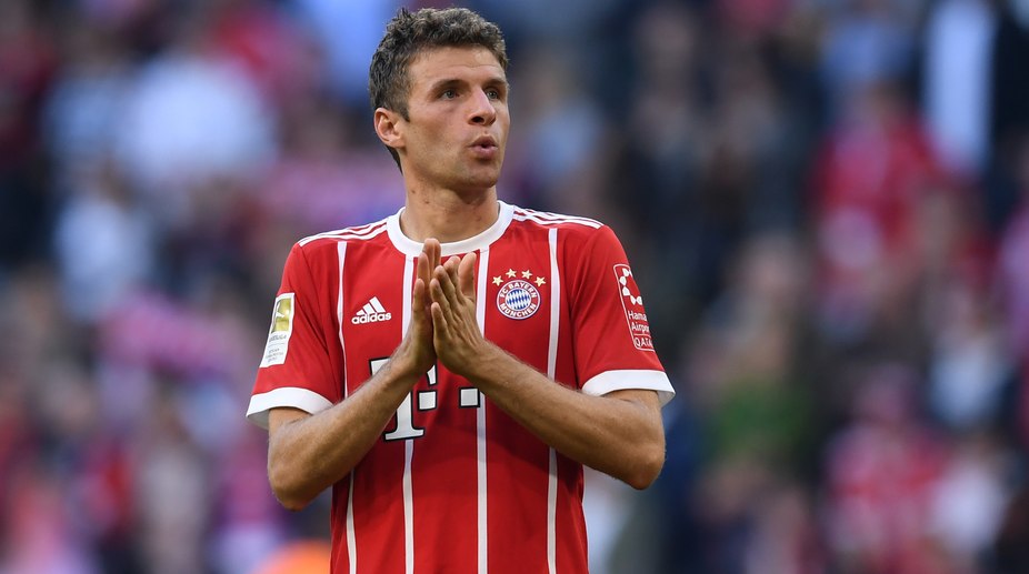 Bayern Munich’s Thomas Mueller ruled out for 3 weeks